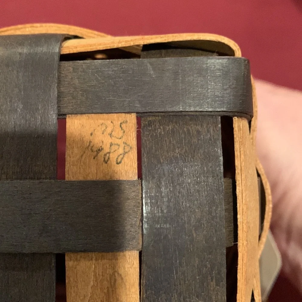 Longaberger Memory Basket And Protector From 1988